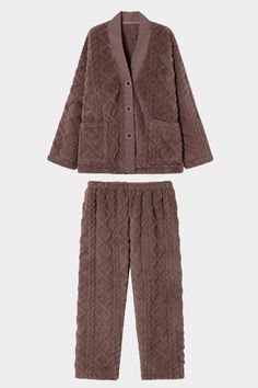 When the cold weather hits, you’ll want to snuggle up in our Ambrosia Warm Hugs Fluffy Fleece Matching Pyjamas Set! It is crafted from soft fleece for a luxuriously cozy feel that offers a button-down shirt with long sleeves and pocket detailing along the front. The matching pajama pants offer a high-waisted fit with relaxed pant legs.   Oversized fit  Twin pockets V-neck Buttoned front Matching Pajama Pants, Matching Pyjamas, Matching Pajama Set, Denim Style Casual, Matching Pajama, Pyjamas Set, Cutout Maxi Dress, Pink Fits, Half Skirt