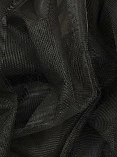 Solid black two way stretch nylon English net mesh fabric, 60'' wide. Fabric is available in more colors. Please inquire for more details and colors. Noir Uni, Drape Sleeves, Mesh Netting, Star Chain, Net Fabric, Blouse Work, Dresses 2024, Blouse Work Designs, Decoration Diy