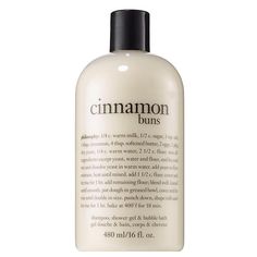 Philosophy Cinnamon Buns Shampoo, Shower Gel and Bubble Bath 480ml Coconut Frosting, Bath Gel, Cinnamon Buns, Daiquiri, Bubble Bath, Smell Good, Bath Body Works, Shower Gel, Shower Bath