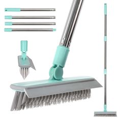 an image of a broom and brush set