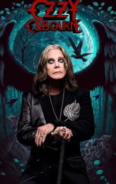 the poster for ozzy's upcoming show