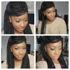 Cute Cruise Hairstyles, Braid On Curly Hair, Braid Styling, Braid Hairstyles For Black Women, Styling Braids, Princess Hairstyle, Wrapped Hair, Short Or Long Hair, Hairstyle Videos