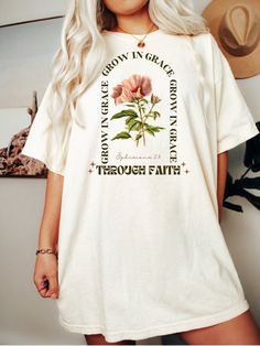 "Bible Verse Shirt thats trendy. Christian shirt, our sins have been paid , love, forgive others, and live a life trusting God. Christian clothing perfect to use as a worship shirt or as a gift for Jesus lovers. Christian Gifts * Q U I C K * F A C T S * ♥️ 100% Soft cotton ♥️Design is high quality digital print ♥️ Wash and dry normally. Do not iron directly on the print. * S I Z I N G * ♥️ Sizing is unisex so runs like men's, though not overly large ♥️Most women find their typical size works bes Space Disco Cowgirl, Desert Images, Space Disco, Gothic Western, Cute Fashion Outfits, Celestial Shirt, Christian Crewneck, Jesus Clothes, Grafic Tees