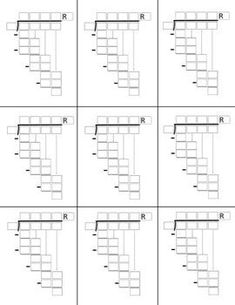 worksheet showing the steps to make a crossword puzzle for children and adults