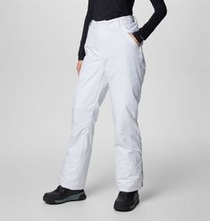 Style White Pants, Snowboarding Women, Ski Trip, Snow Pants, Holiday Deals, Columbia Sportswear, White Pants, Women Style, Get Up