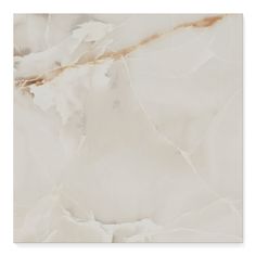 a white marble textured background with brown streaks