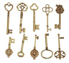 there are many different types of keys on this page