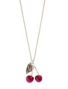 Saint Laurent Enamel Cherry Long Pendant Necklace - Red, Gold-Plated Pendant Necklace, Necklaces - SNT377419 | The RealReal Messenger Bag Backpack, Backpack Travel Bag, Ballet Slippers, Long Pendant Necklace, Men's Jewelry Rings, Long Pendant, Diamond Drop Earrings, Balenciaga City Bag, Fine Jewellery Earrings