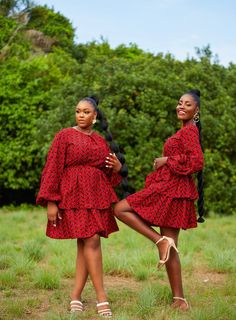 Jamie Dress - Ace Kouture | Buy Now on Sellox African Dress Styles, Cloth Designs, Short African Dresses, African Fashion Modern, Puff Sleeve Dress, 2 Step, Dress Inspo, African Dresses, Dress Xl