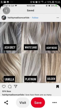 Cool Blonde Highlights, Blending Gray Hair, Ash Blonde Hair, Gray Hair Highlights