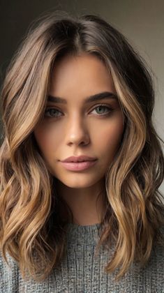 Revamp Your look with long Bob Caramel Balayage Lob Haircuts with Balayage 🌼 Caramel Long Bob, Bob Caramel Balayage, Caramel Balayage Lob, Haircuts With Balayage, Balayage Lob, Lob Haircuts, Chic Hairstyle, Caramel Balayage, Lob Haircut