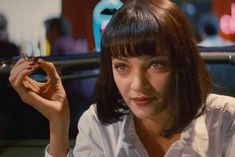 Mia Wallace Costume, Uma Thurman Pulp Fiction, Oscar Nominated Movies, Light Film, Film Posters Vintage