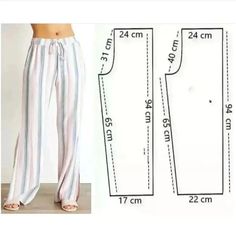 the pattern for this pants has been cut and is ready to be sewn in