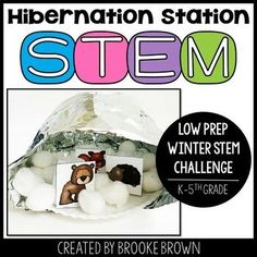 This low prep, winter-themed STEM/STEAM activity is perfect to engage your elementary engineers in January! I Punctuation Anchor Chart, Comprehension Bookmarks, Winter Stem Challenges, Labels Organization, Winter Stem Activities, Animals In Winter, Winter Stem, Animal Pictures For Kids, Steam Activity