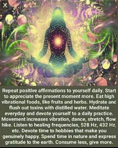 Raise Your Vibration, Healing Frequencies