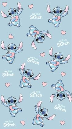 the stitchy stitch pattern is shown with hearts and lili's on it