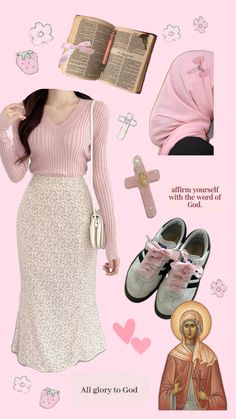 Christian Dressing, Christian Fashion Modesty, Christian Outfits Modesty, Christian Modest Outfits, Christian Girl Outfits, Modest Christian Clothing, Cute Church Outfits, Christian Outfits, Pink Christian