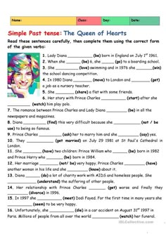 the queen of hearts worksheet for grade 1 students to practice their reading skills