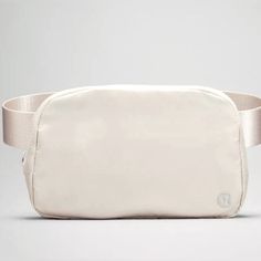 Nwt Brand New 2021 Original Continuous Strap Is Neat And Tidy No Elastic Bands. Classic Belt Bag New Tags And Wrapping White Opal Color White Opal Belt Bag, Lululemon White Opal, Lululemon Backpack, Lululemon Belt Bag, Neutral Bag, Lululemon Bags, Lululemon Everywhere Belt Bag, Day Backpacks, Everywhere Belt Bag