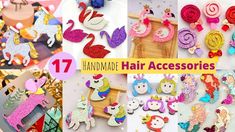 Hair Accessories For Girls, Handmade Hair Accessories, How To Make Diy, Diy Hair Accessories, Girls Hair Accessories, Girls Accessories, For Girls