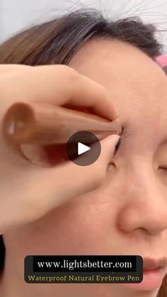 1.1K views · 237 reactions | Get Your Waterproof Eyebrow Pen! www.lightsbetter.com

#eyebrowshaping #cosmetics #makeup | Eyebrows | Danger Twins · Thing of Beauty Eyebrow Pen, Waterproof Eyebrow, Natural Eyebrows, Eye Tutorial