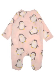 This adorable pink baby sleep suit makes a great gift for little ones. In a fluffy soft fleece like fabric with all over penguin print featuring long sleeves a zip opening and grips on the feet soles its perfect to keep your little ones cute and cosy this season. Pink Penguin, Pink Baby, Baby Sleep, Pink Girl, Baby Pink, Penguins, Baby Clothes, Great Gifts, Sleep