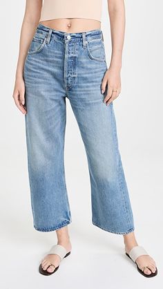 Citizens of Humanity Gaucho Vintage Wide Leg Jeans | SHOPBOP Vintage Wide Leg Jeans, Off Duty Outfits, Citizens Of Humanity Jeans, Wide Jeans, Citizens Of Humanity, High Jeans, Wide Leg Jeans, Stretch Denim, Leg Jeans