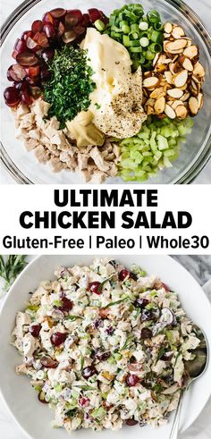 the ultimate chicken salad is ready to be eaten in less than 30 minutes or less