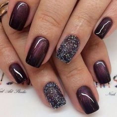 Nexgen Nails, Popular Nail Colors, Nail Colors Winter, Black Nail, Top Nail