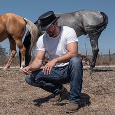 The Marlow Mens Leather Top Hat is handmade in the USA from 100% authentic top-grain cowhide leather. Loved by Harley Davidson, motorcycle and steampunk subculture enthusiasts, this short crown, coachman style men’s biker top hat is for the man who isn’t afraid to stand out in a crowd. 100% genuine top grain cowhide leather Colors: black, brown and burnt honey 2” shapeable brim with coachman styling 4” crown height from side brim give this top hat a short profile Weighs 10.6 ozs Handmade in the Australian Outback Hat, Burnt Honey, Plain Black Top, Straw Cowgirl Hat, White Cowboy Hat, Handmade Leather Work, Brown Cowboy Hat, Leather Top Hat, Hats For Big Heads