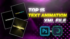 Top 15 Text Animation Xml | Download Free Alight motion presets | Alight Motion Text Effect Alight Motion Tutorial, Youtube Banner Design, Making Words, Hdr Photography, Text Animation