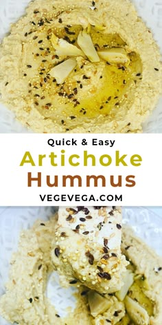 Delcious quick and easy snack! Healthy Artichoke Recipes, Artichoke Hummus Recipe, Lentil Hummus Recipe, Artichoke Hummus, Classic Hummus Recipe, Best Hummus Recipe, Classic Hummus, Healthy Hummus, Hummus Recipes