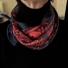 Scarf Knots, Man Design, Head Scarf Styles, Elegant Scarves