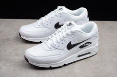 Mens Womens Trainers Nike Air Max 90 White Black 325213 131 Sidharth Nigam, 90 Women, Nike Air Max 90 White, Air Max 90 Women, Playboy Logo, Nike Air Max White, Trainers Nike, Sneaker Outfits, Sneaker Trend