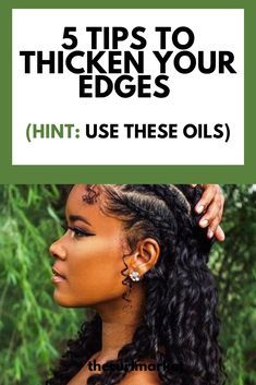 Edge Regrowth Thinning Hair, Natural Hair Edges Growth Tips, Best Style For Thinning Hair, Growing Edges Back Hair Natural, Edge Protecting Styles, Regrow Edges Natural Hair, Thinning Edges Black Hair Growth, Grow Edges Back Hair Natural, Edges Growth Tips