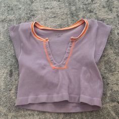 Never Worn, Purple And Orange, Crop Top, Out From Under Top, From Urban Outfitters Great Condition! Summer Cotton Purple Tops, Summer Cotton Top In Purple, Purple Cotton Summer Top, Mauve Sleeveless Casual Top, Casual Purple Tops From Urban Outfitters, Affordable Orange Urban Outfitters Tops, Summer Purple V-neck Top, Summer V-neck Purple Tops, Urban Outfitters Stretch Cropped Crop Top