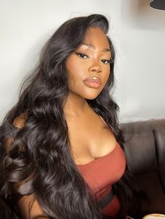 UNice 13x6 HD Skin Melt Lace Front Body Wave Wig Perfect Hairline Bleached Knots Kylie Jenner Blue Hair, Lace Front Body Wave, Fall Baddie, Perfect Hairline, Hair Extension Brands, Human Lace Wigs, Luxy Hair, Straight Hair Extensions, U Part Wigs