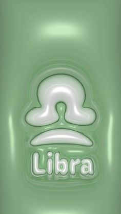 the libra logo is shown on a green background