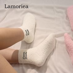 Step into a world of comfort and individuality with our Personalised Embroidered Socks - because every step should be a stylist one! Crafted from the finest materials, these socks offer unrivaled comfort for your feet! Your name elegantly embroidered on each sock adds a distinctive flair, making them not just socks, but a statement of your unique identity! Socks sizing: ONE SIZE Cute White Socks With Letter Print, Cozy White Socks For Gifts, Cozy White Socks As Gift, Cozy White Socks As A Gift, Soft Round Toe Socks For Gifts, Comfortable White Indoor Socks, Custom Stockings, Embroidery Socks, Personalised Embroidery