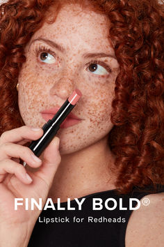 Redhead Bride, Redhead Makeup, Shades Of Red Hair, Red Y, Bold Lipstick, Bare Lip, Eyebrow Gel, Lips Shades, Redhead Beauty