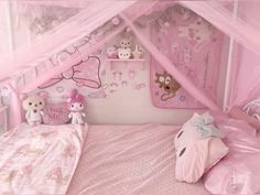 @fwurbie Cute Bedrooms, Bed Inspo, Pinkie Pie, Vision Board, Desk, Bedroom, Bed, Furniture