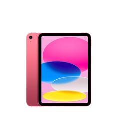 an apple ipad air is shown in pink