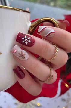 Christmas Nail Art Designs, Holiday Nail Art