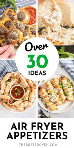 over 30 ideas for air fryer appetizers