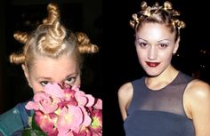 Space Buns 90s, 90s Space Buns, 90s Space Buns Grunge, 2000 Space Buns, Spiky 90s Bun, Rave Hairstyles, Rave Hair, 90’s Outfits