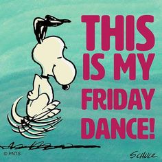 snoopygrams on twitter with the caption'this is my friday dance '