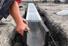 Driveway Drain, Gutter Drainage, Landscape Drainage, Dog Kennel Designs, Dog Yard, French Drain, Drainage Solutions