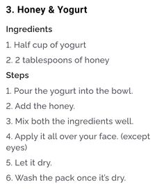 Honey Yogurt