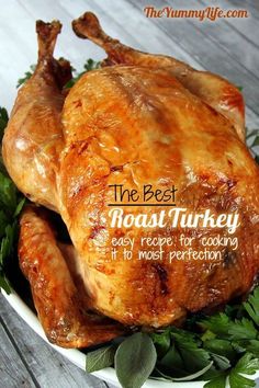 the best roast turkey recipe for cooking it's to most perfection on earth