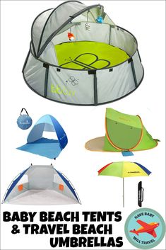 baby beach tents and travel umbrellas